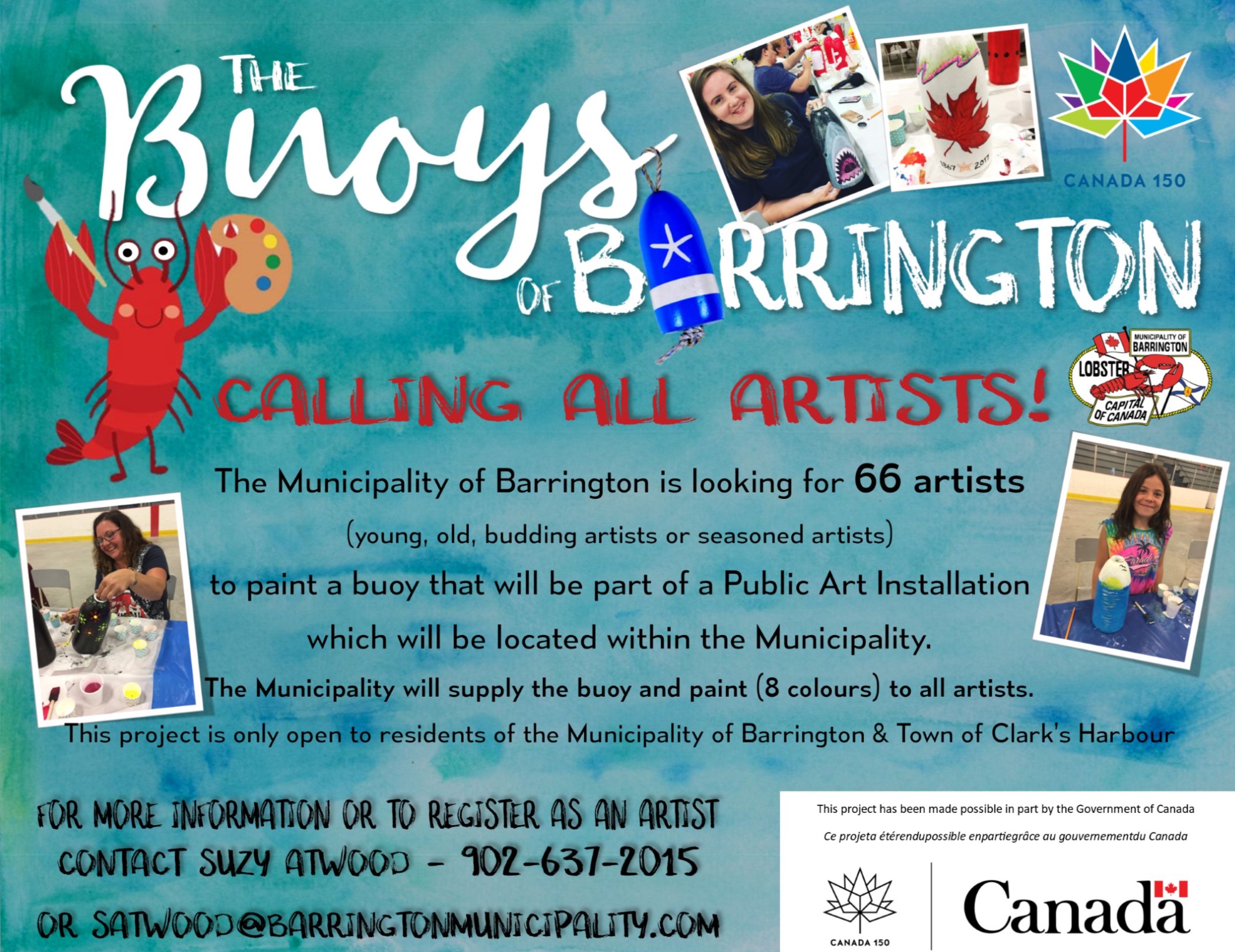 Buoys of Barrington Poster