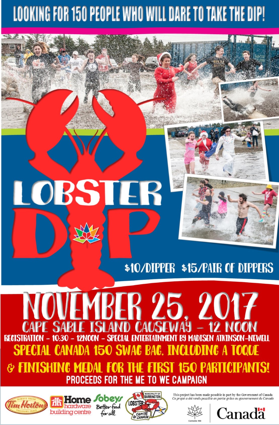 Canada 150 Lobster Dip